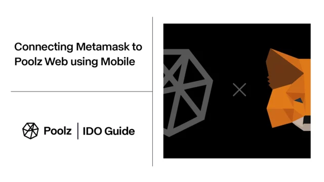 Connecting Poolz web to Metamask app through your mobile