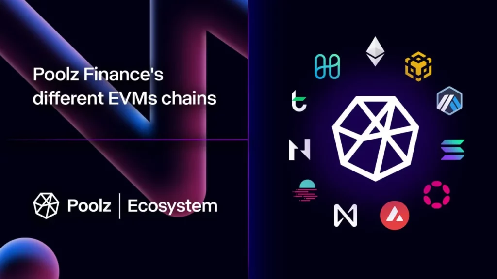 Poolz Finance's different EVM chains